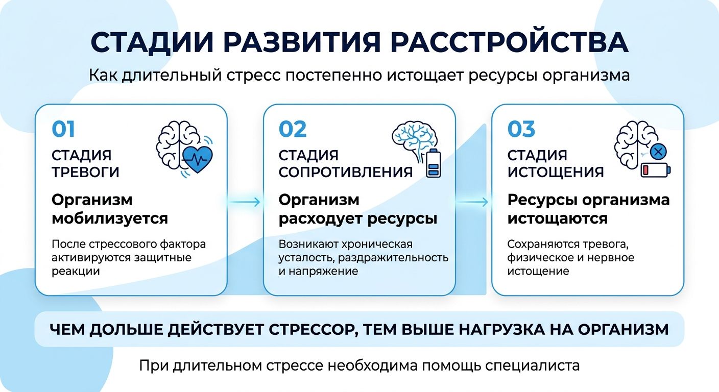 Лечение стресса в Бежецке инфографика